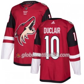 Arizona Coyotes Hockeydrakt Anthony Duclair 10 2017-2018 Maroon Adidas Authentic - Herre